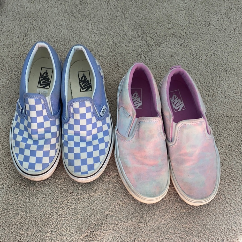 2 pair VANS shoes